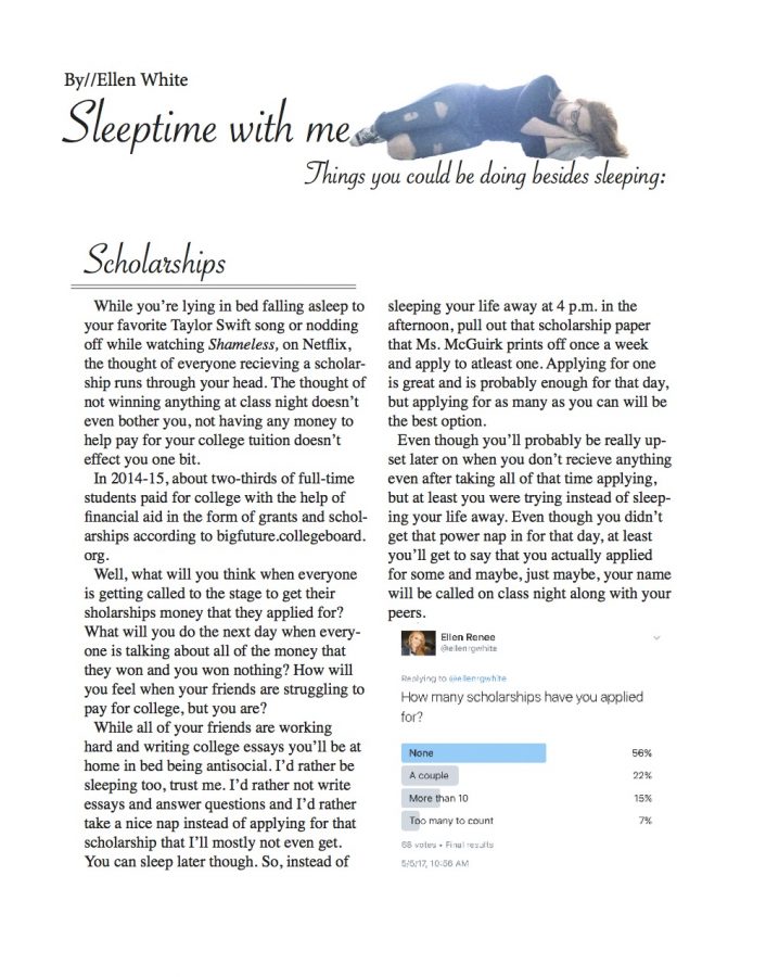 Sleeptime with me-Scholarships by//Ellen White