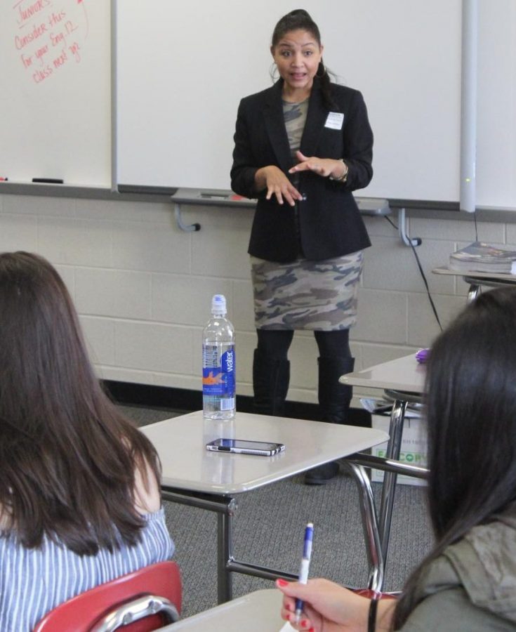 Local magazine editor visits Blotter staff