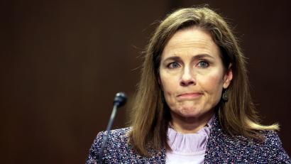 The issue with Amy Coney-Barrett