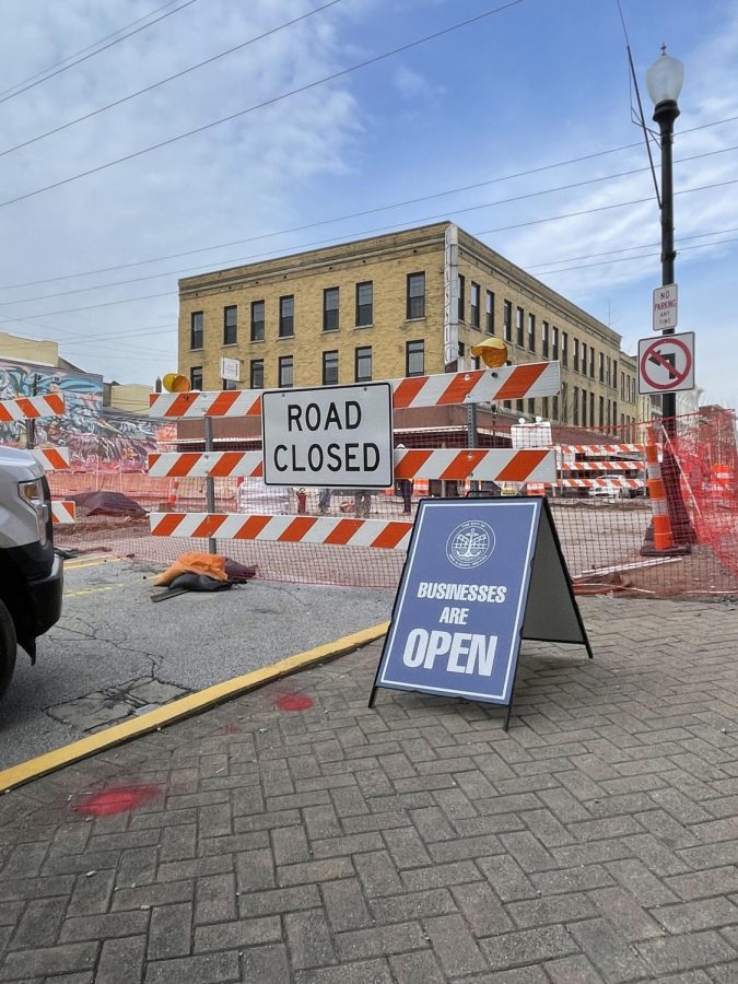 Small businesses fight downtown construction