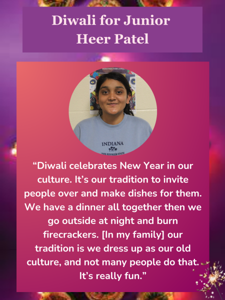 Junior Heer Patel shares what Diwali is like for her.